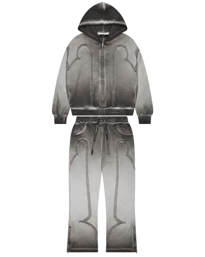 IRONGATE SEAM TRACKSUIT - BLACK