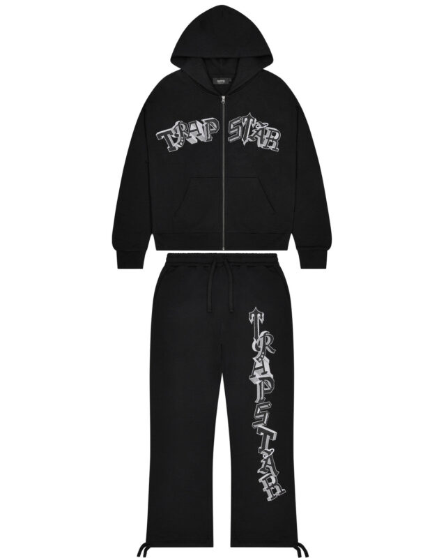 WILDCARD CHENILLE HOODIE TRACKSUIT 2.0 - BLACK